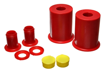 Picture of Energy Suspension 05-13 Ford Mustang Red Front Lower Control Arm Bushings (Must reuse outer metal sh