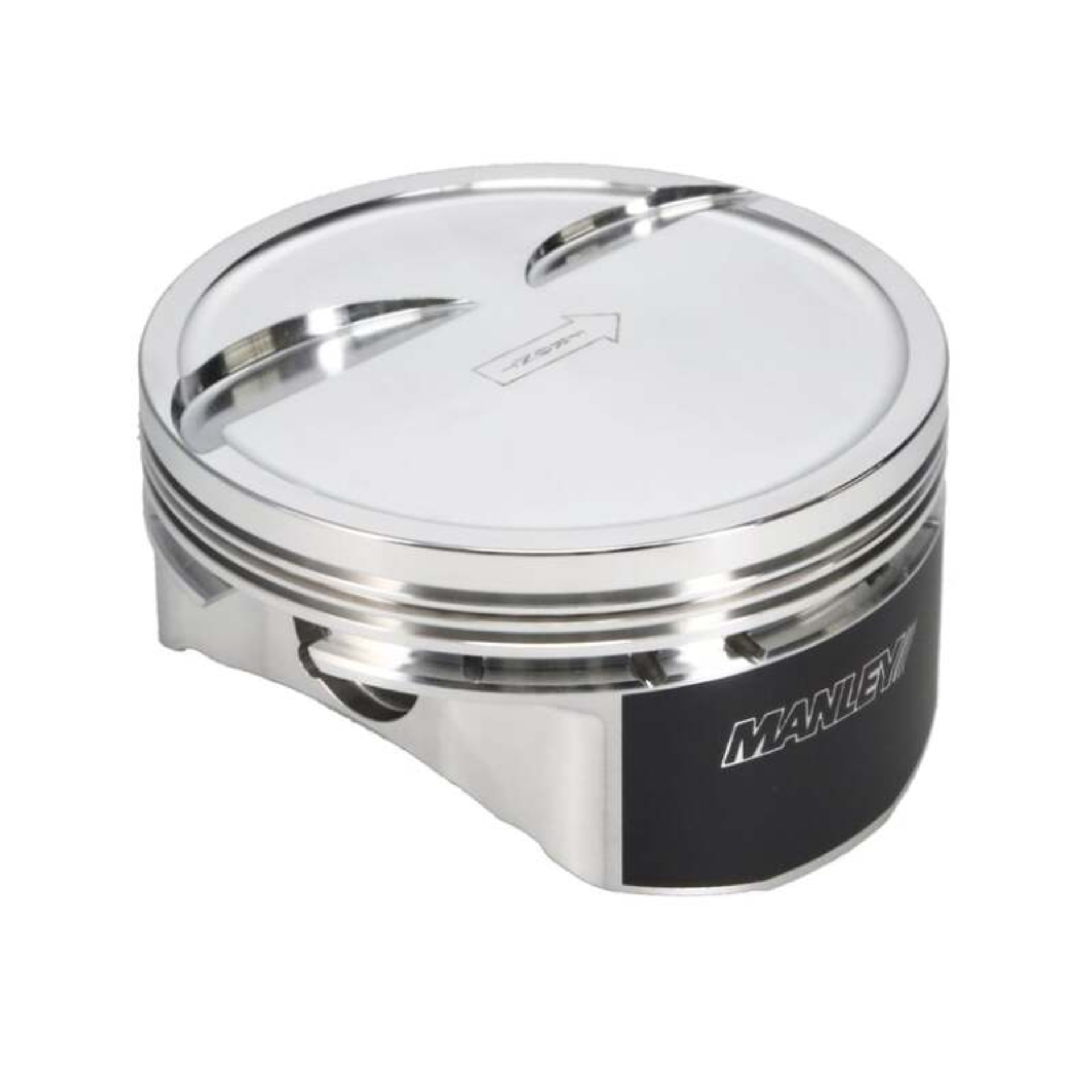 Picture of Manley Chevrolet LS Piston Set - 4.075 in. Bore 1.065 in. CH, -10.00 CC