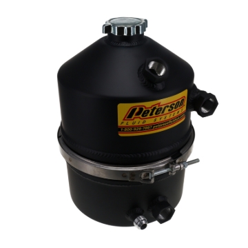 Picture of Peterson Fluid Systems Oil Tank 3 Gallon Single Return Female - Black