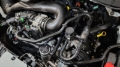 Picture of J&L 2025 Ford Transit 150/250/350 3.5L Oil Separator - Clear Anodized