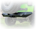 Picture of Turn Offroad 2007-2018 Jeep JK Rear Bumper with Hitch and Lights