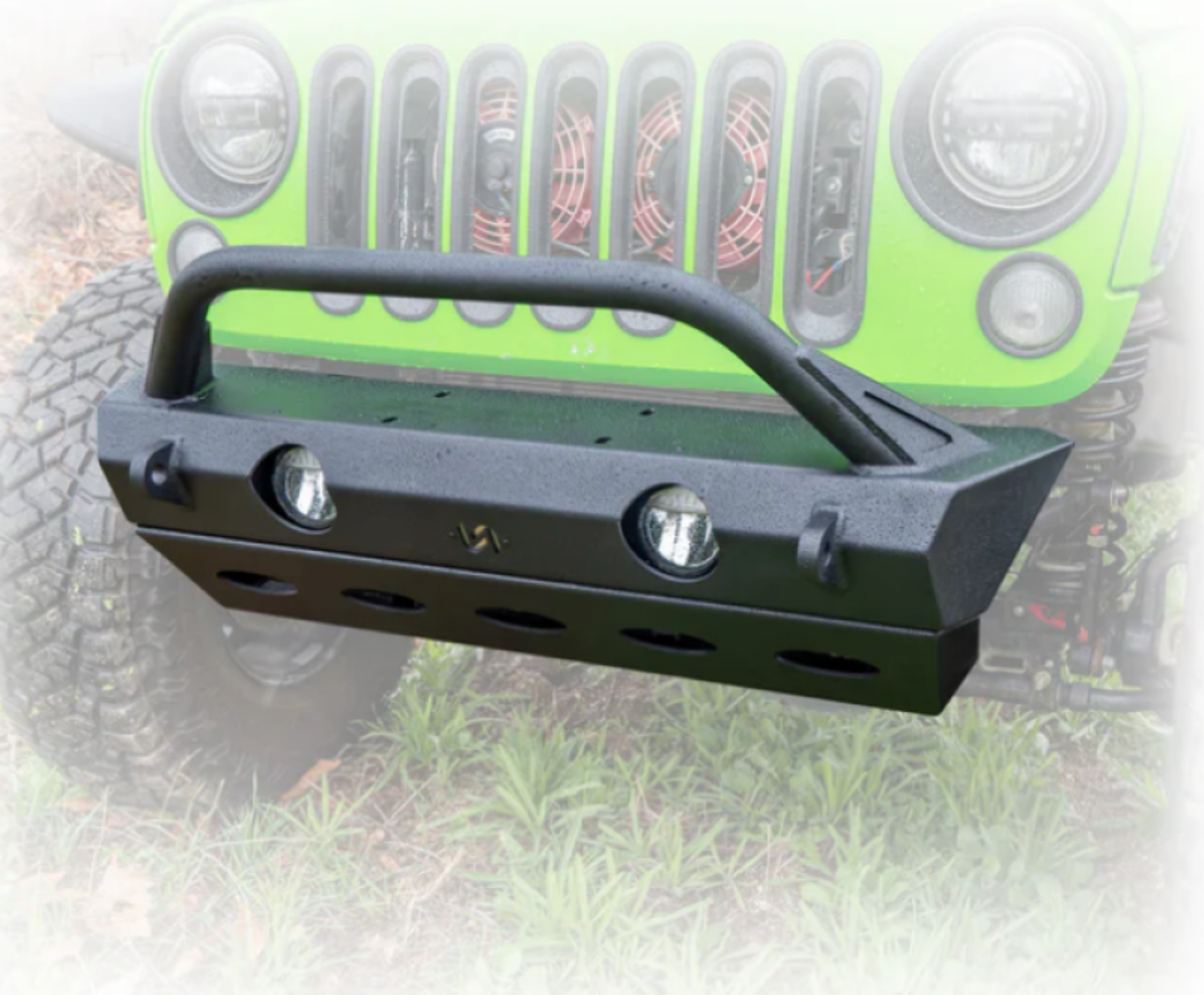 Picture of Turn Offroad 2007+ Jeep JK/JL/JT Front Bumper W/Skid Plate