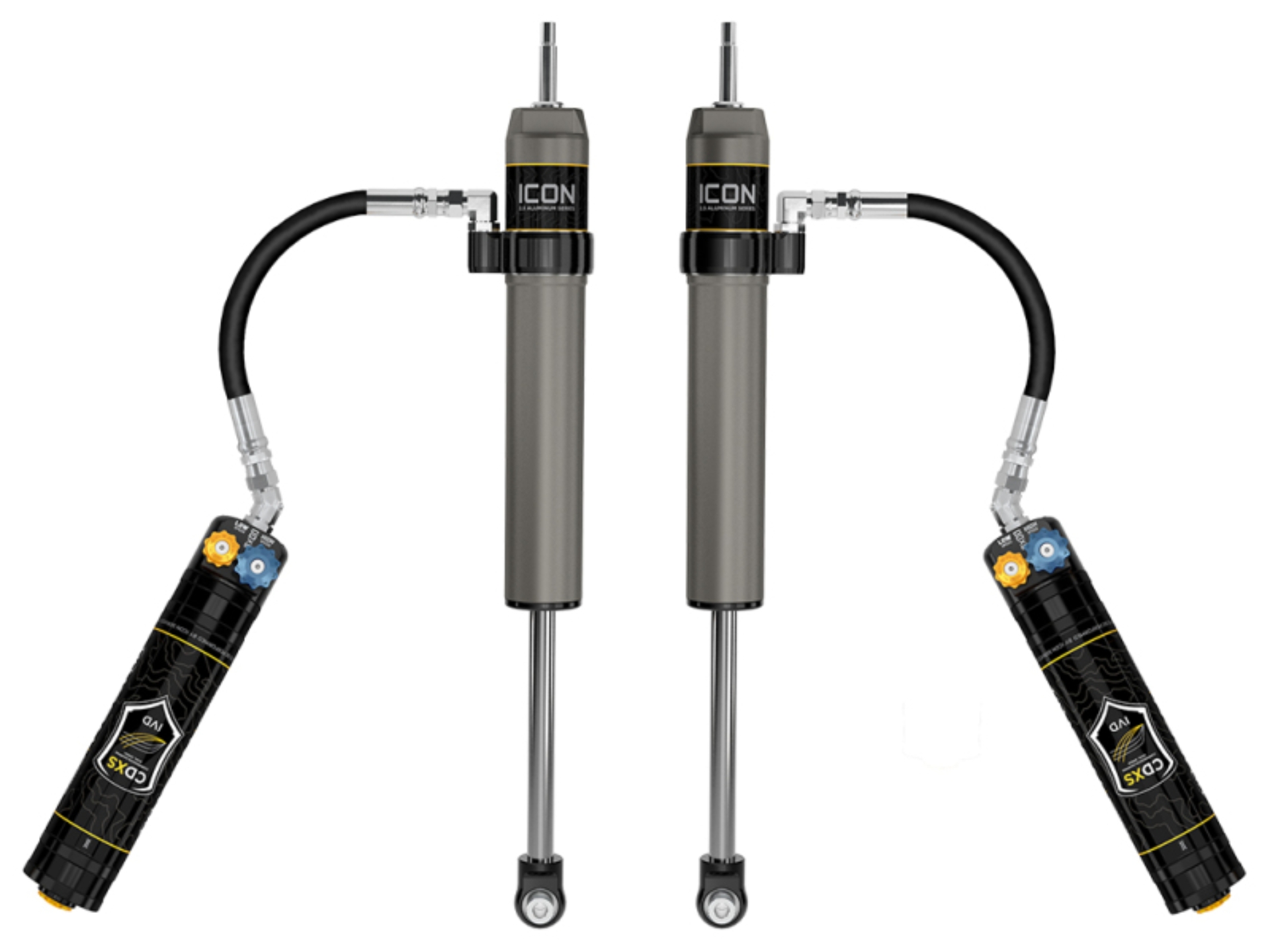 Picture of ICON 2022+ Toyota Tundra 0-1.5in Rear 2.5 Series Shocks VS CDXS RR - Pair