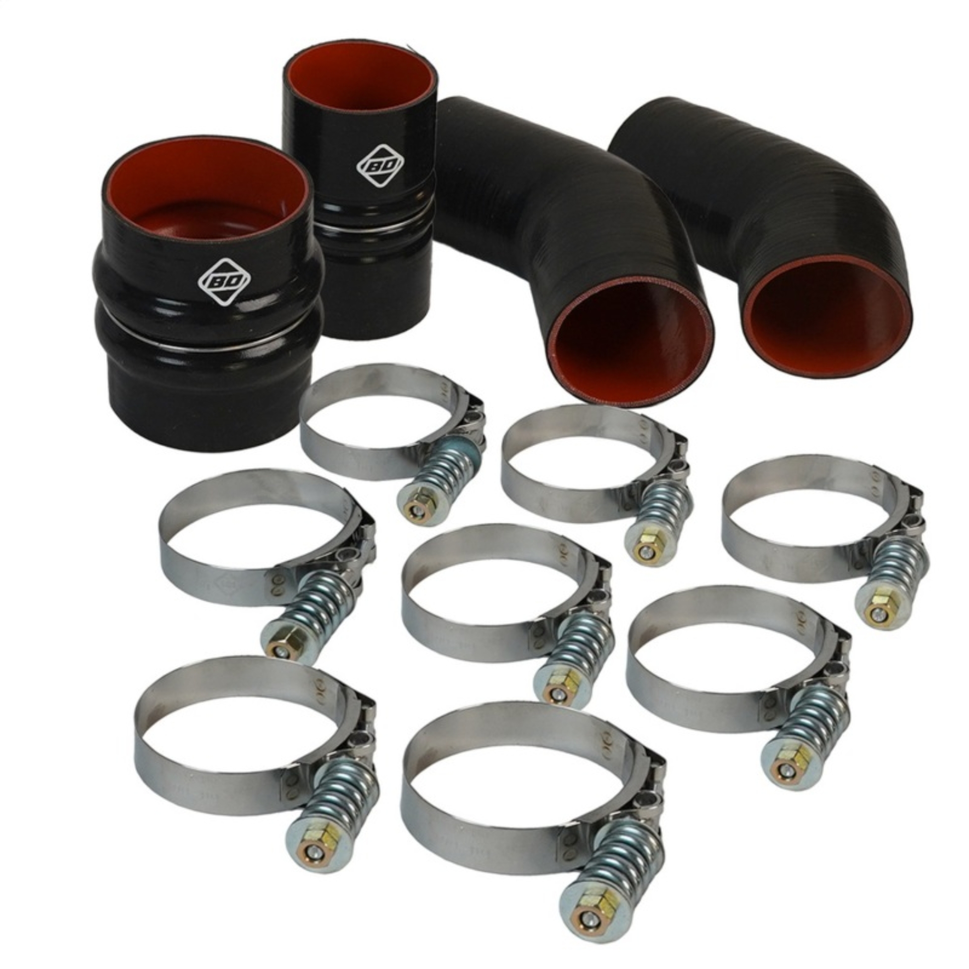Picture of BD Diesel 13-18 RAM 2500/3500/4500/5500 6.7L Cummins Intercooler Hose & Clamp Kit