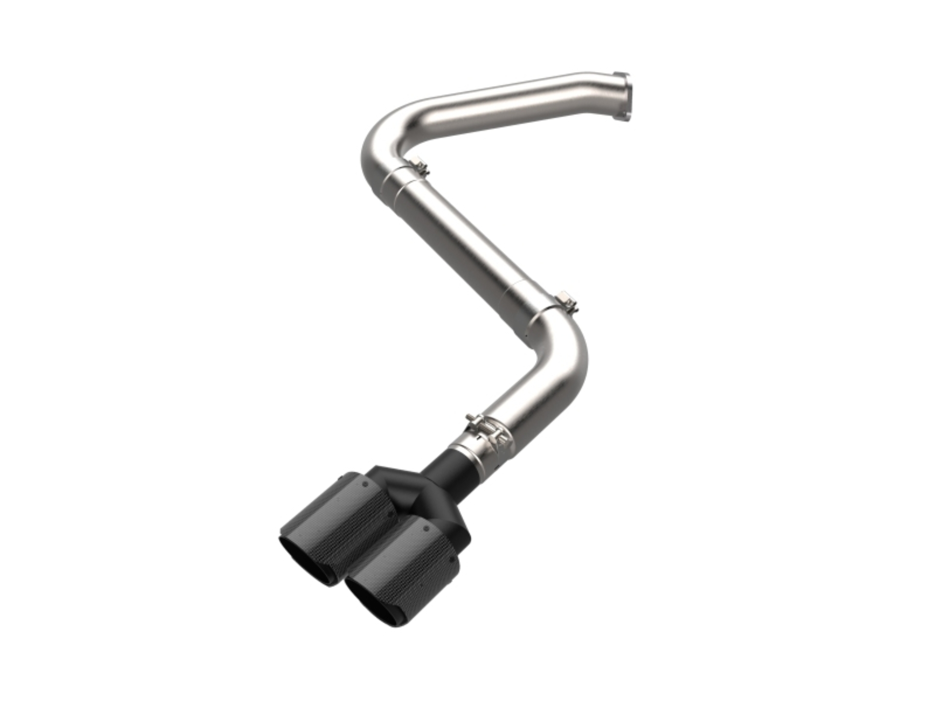 Picture of aFe Takeda Axle-Back Exhaust System Hyundai Elantra N Line 21-25 L4-1.6L- Carbon Fiber Tip
