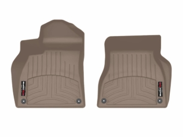 Picture of WeatherTech 24-25 Porsche Macan Electric Front FloorLiner - Tan