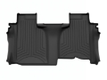 Picture of WeatherTech 19-25 Chevy Silverado Double Cab Bench Front FloorLiner HP - Black