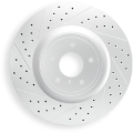 Picture of R1 Concepts RNC Geo-Carbon Rotor-Drill & Slot Brake Rotors - 830-80067R