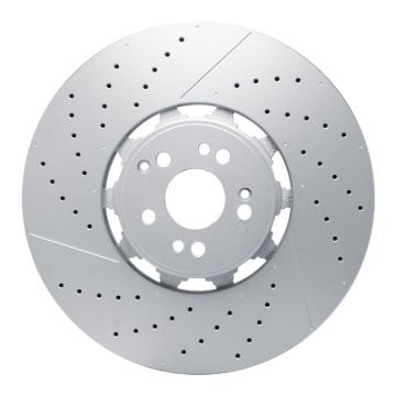 Picture of DFC Front Drilled & Slotted Hi-Carbon Alloy GEOMET Coated Rotor - 930-63191