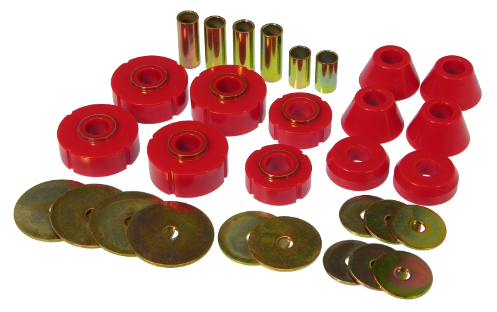 Picture of Prothane PRO Body/Subframe Bush-Red Bushing Kits - 7-102