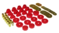 Picture of Prothane PRO Body/Subframe Bush-Red Bushing Kits - 7-105