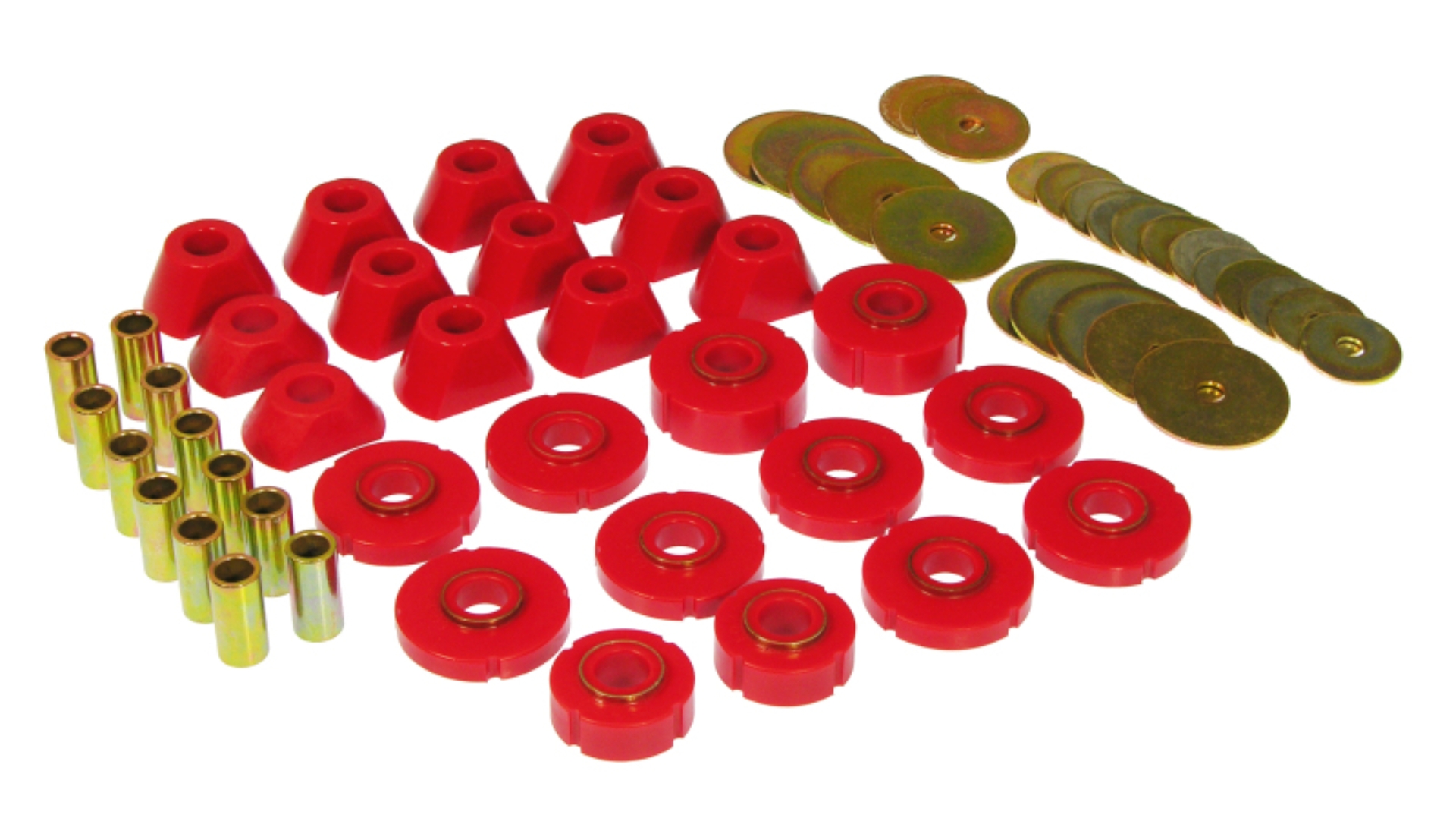 Picture of Prothane PRO Body/Subframe Bush-Red Bushing Kits - 7-105