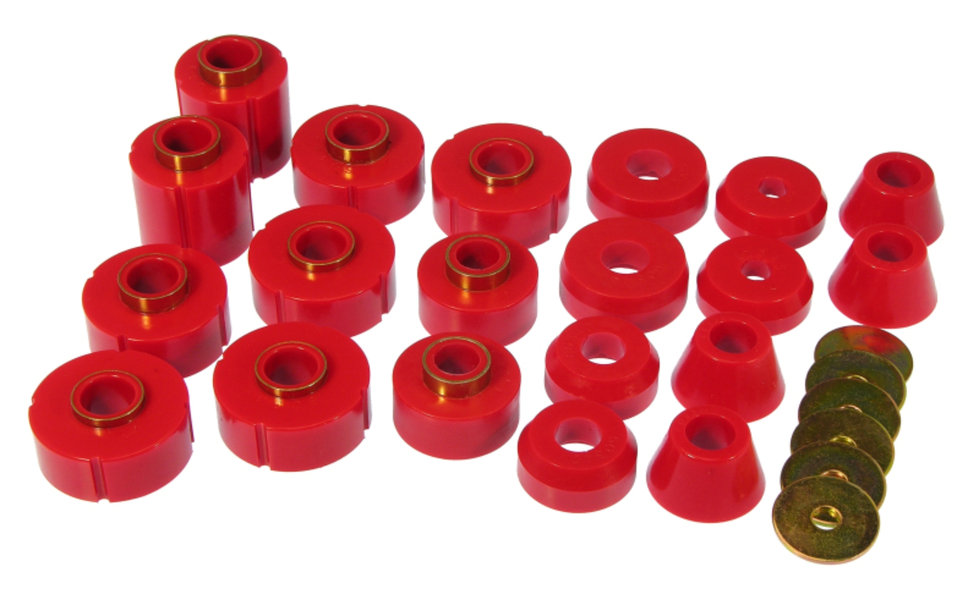 Picture of Prothane PRO Body/Subframe Bush-Red Bushing Kits - 7-106