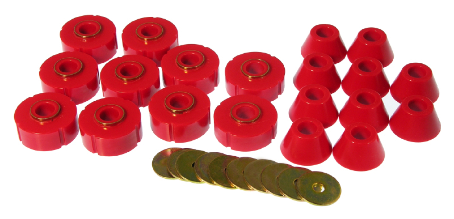 Picture of Prothane PRO Body/Subframe Bush-Red Bushing Kits - 7-107