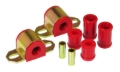 Picture of Prothane Rear Sway Bar Bushings - 13/16in 2-Bolt - Red - 7-1120