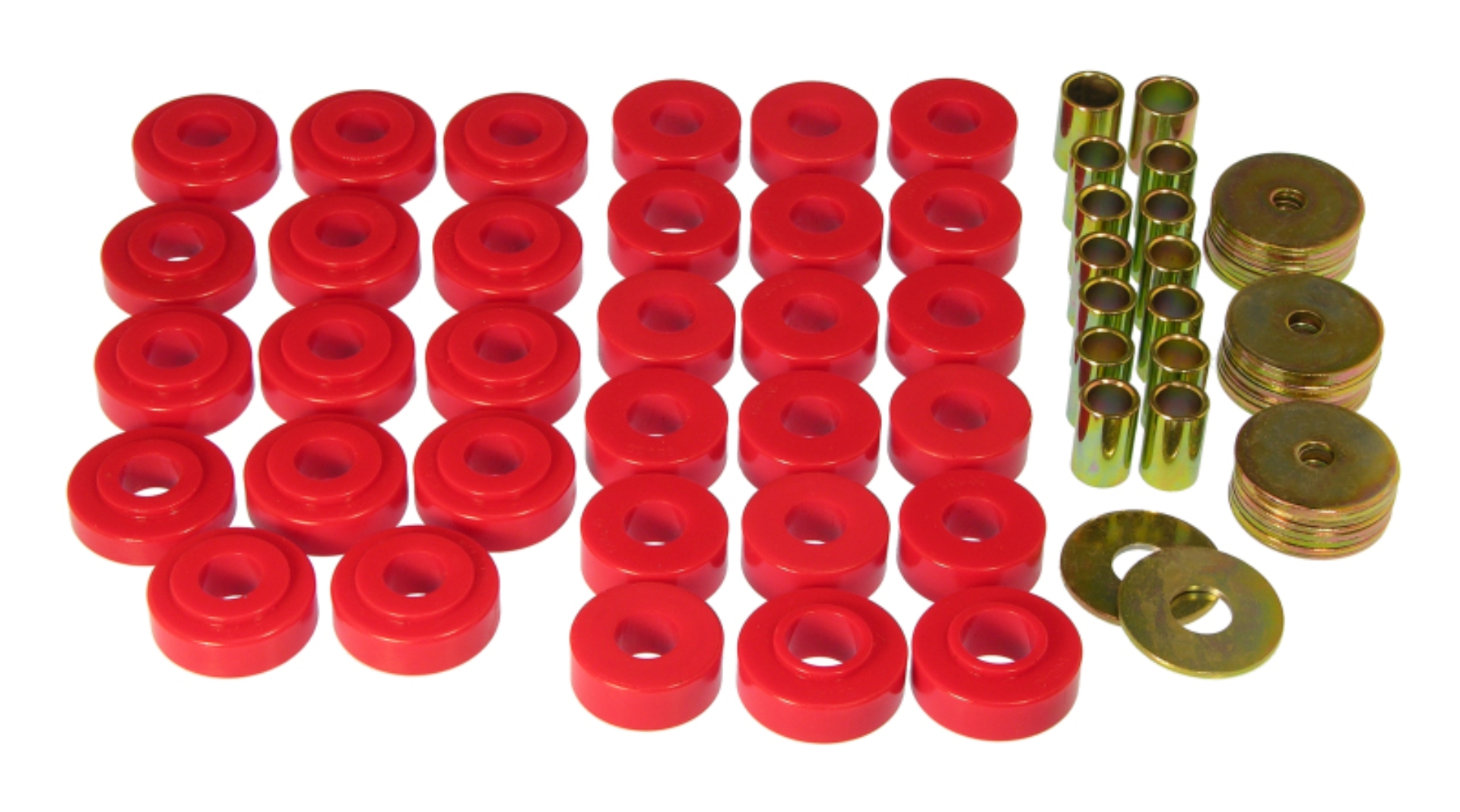 Picture of Prothane PRO Body/Subframe Bush-Red Bushing Kits - 7-121