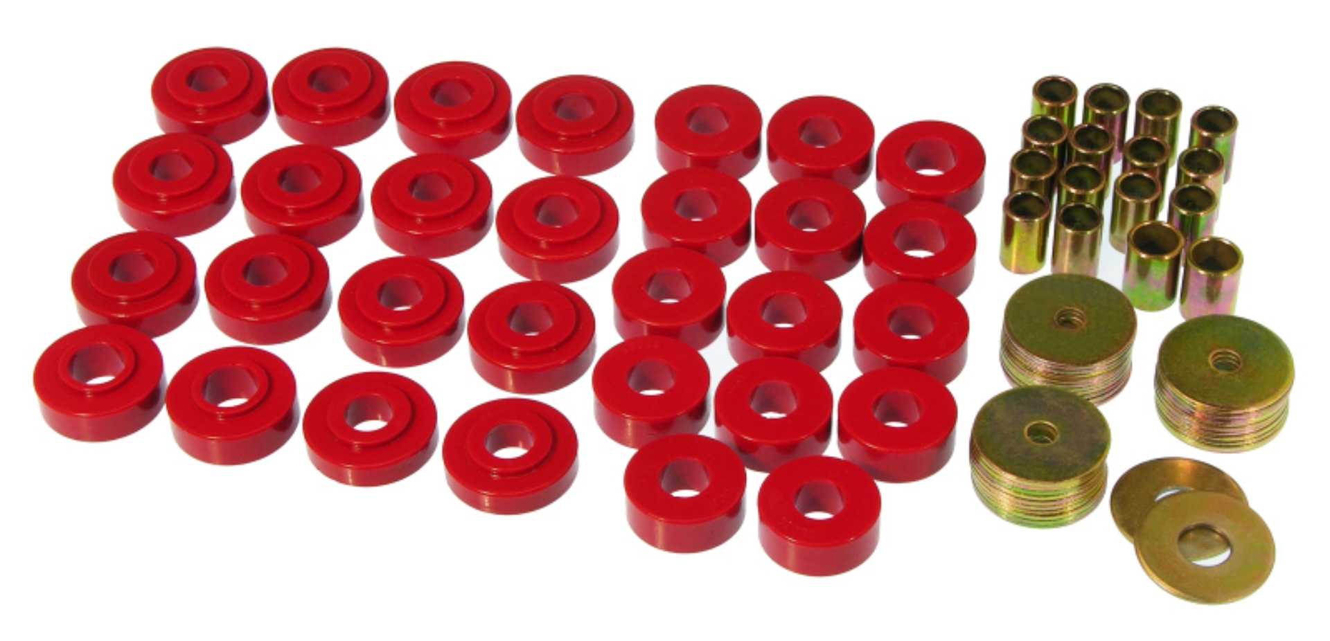 Picture of Prothane PRO Body/Subframe Bush-Red Bushing Kits - 7-122