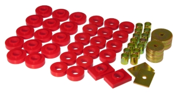 Picture of Prothane PRO Body/Subframe Bush-Red Bushing Kits - 7-131