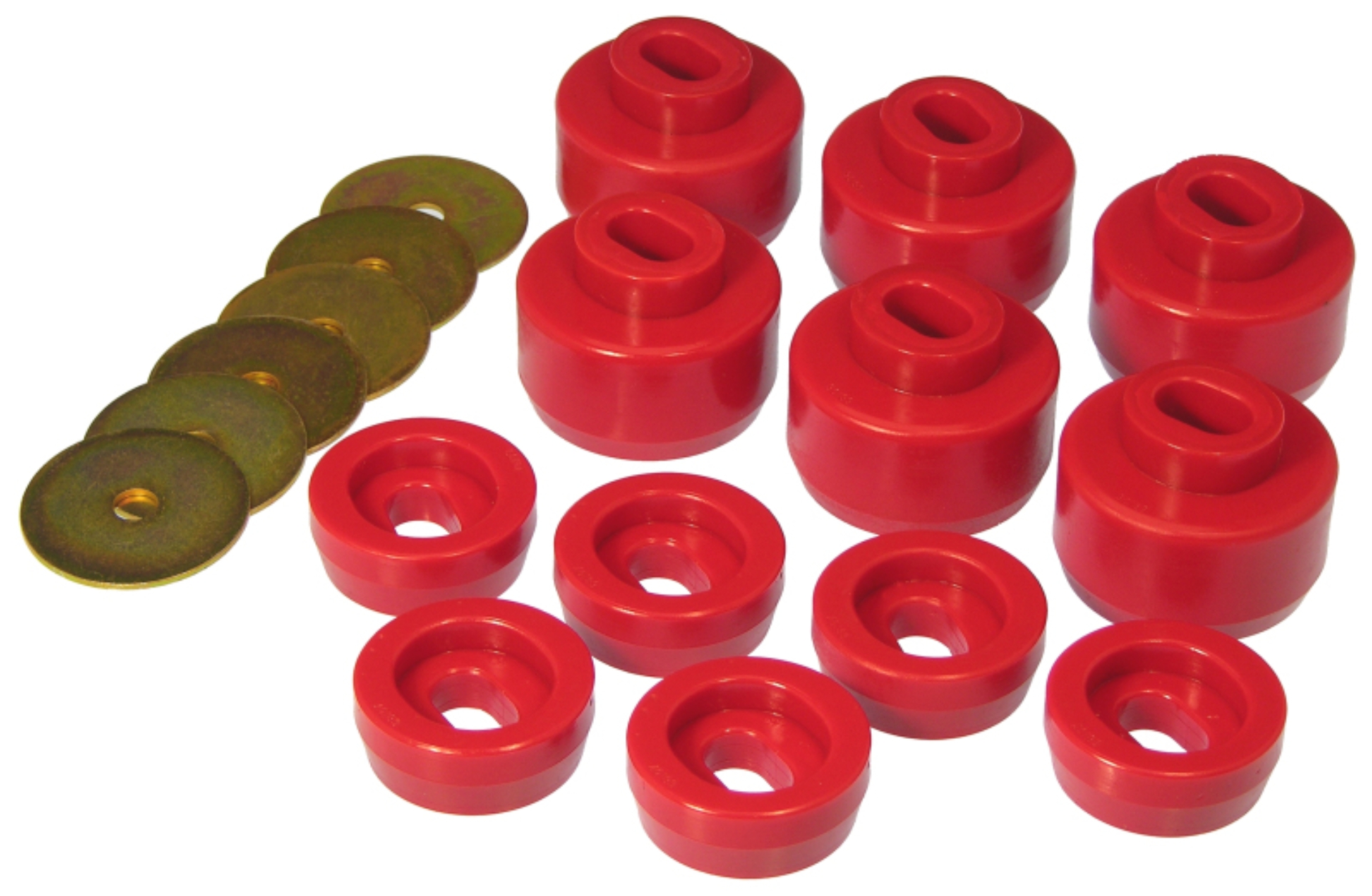 Picture of Prothane PRO Body/Subframe Bush-Red Bushing Kits - 7-147
