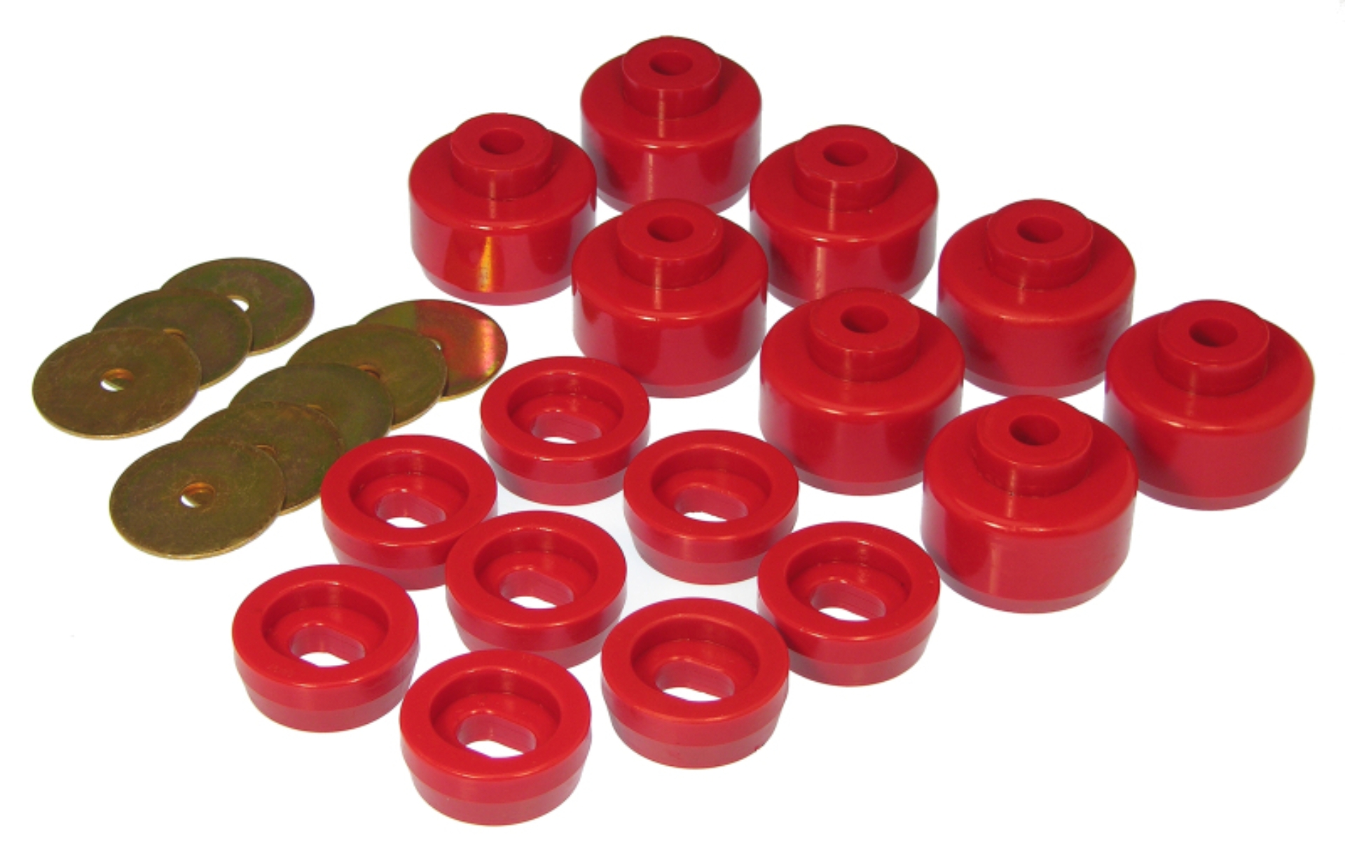Picture of Prothane PRO Body/Subframe Bush-Red Bushing Kits - 7-148