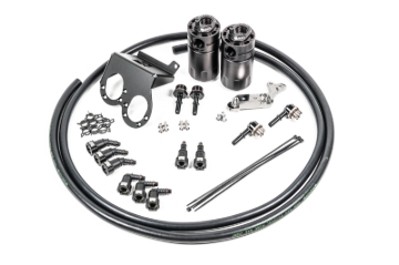Picture of Radium Engineering RAD Catch Can Kits Oil Catch Cans - 20-1286-FL
