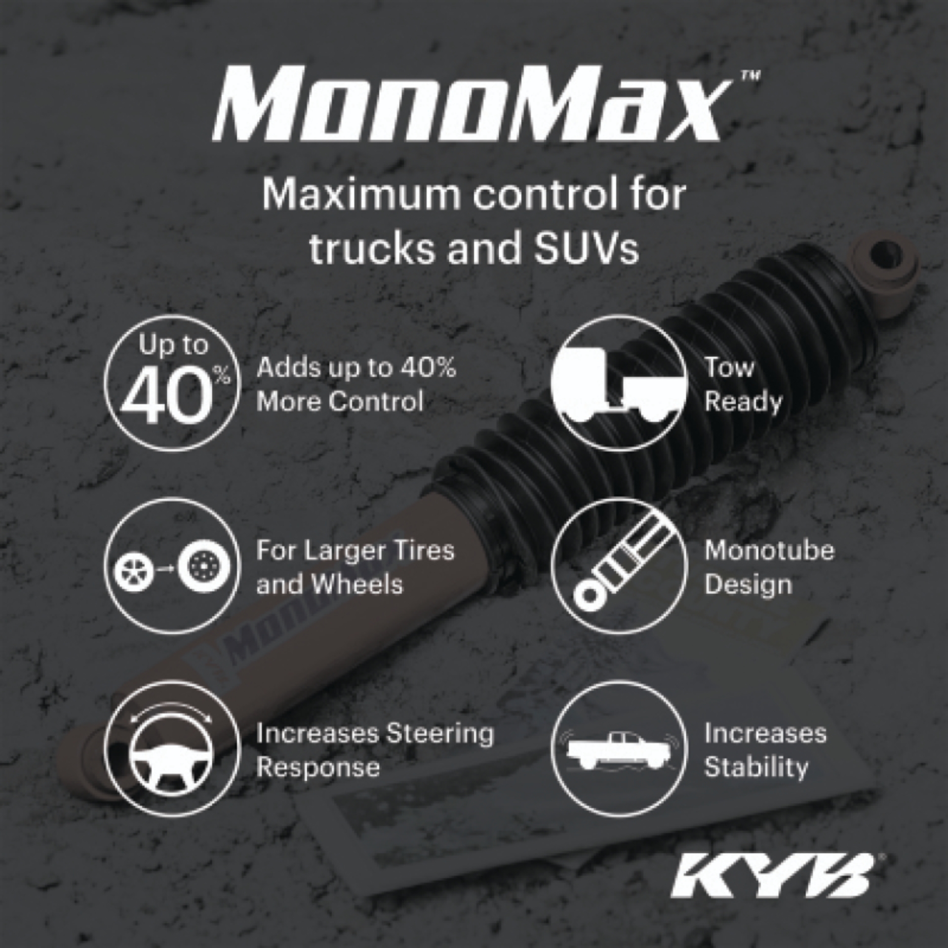 Picture of KYB MonoMax Shock Shocks and Struts - 5650021