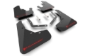 Picture of Rally Armor RAL UR Blk Flap/Rd Logo Mud Flaps - MF149-UR-BLK-RD