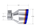 Picture of MBRP Univ Exhaust Tips SS - T5202BE