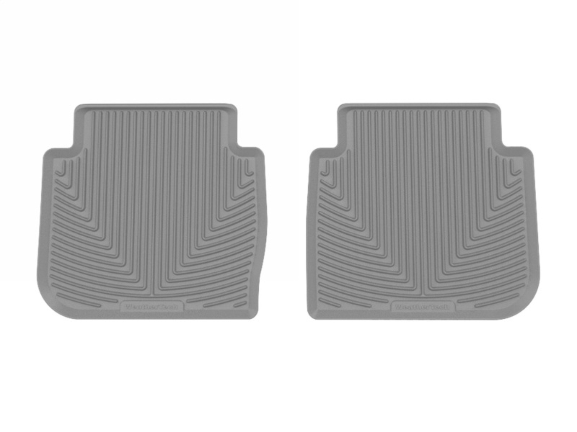 Picture of WeatherTech WT Rubber Mats-Rear-Grey Floor Mats - W650GR