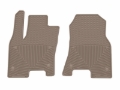 Picture of WeatherTech WT Rubber Mats-Front-Tan Floor Mats - W719TN