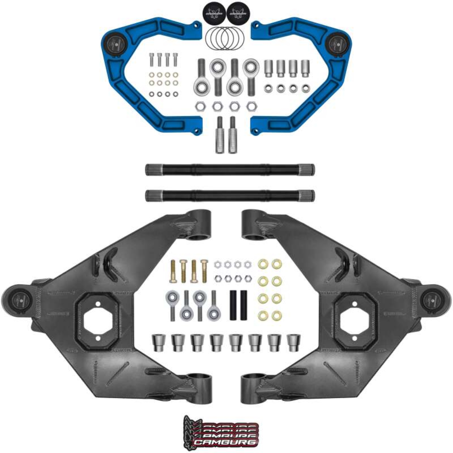 Picture of CAM-110243-KX-BLU - KINETIK X-Joint XL Trail Series Long Travel Kit