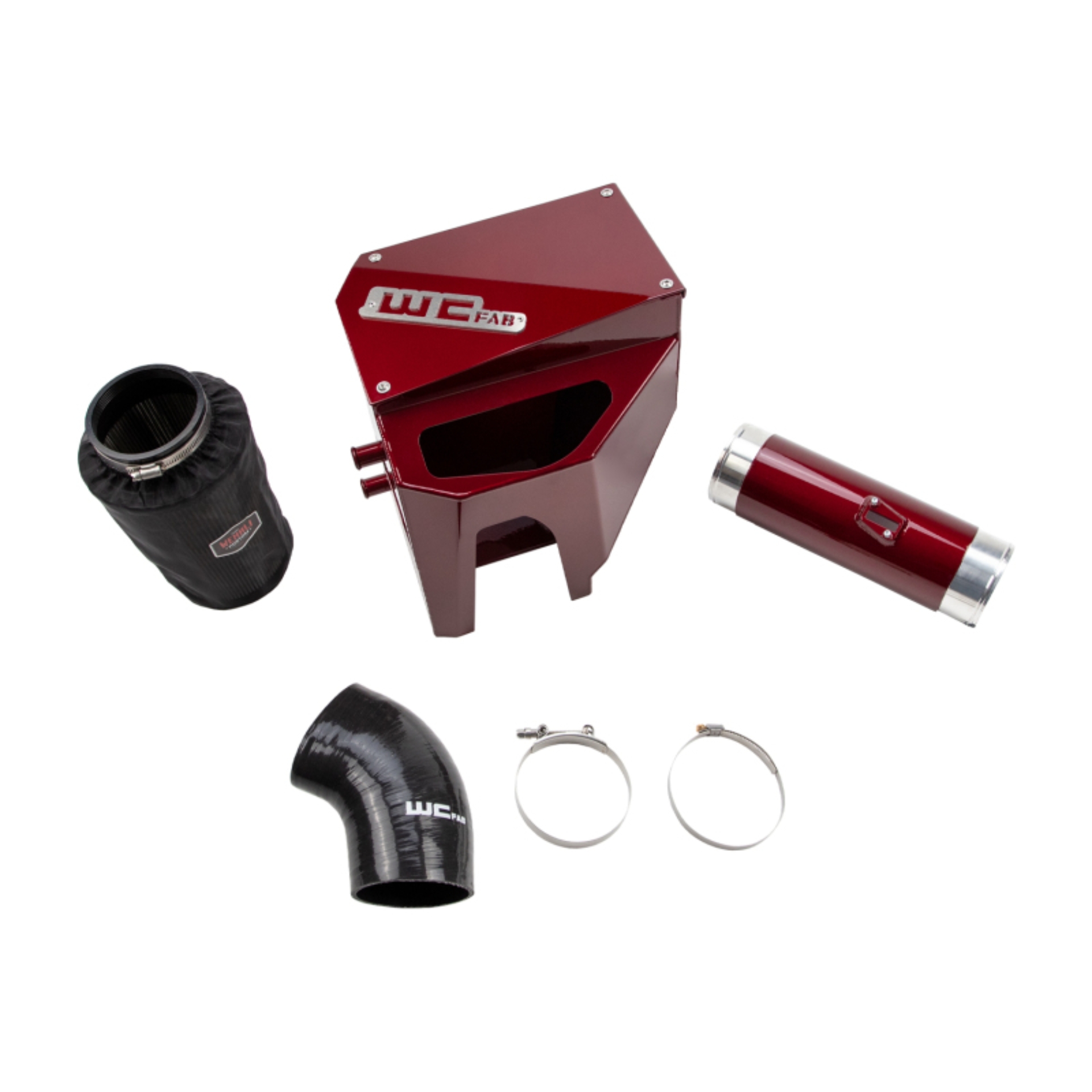 Picture of Wehrli WCF Intake Kit Cold Air Intakes - WCF100282-RED