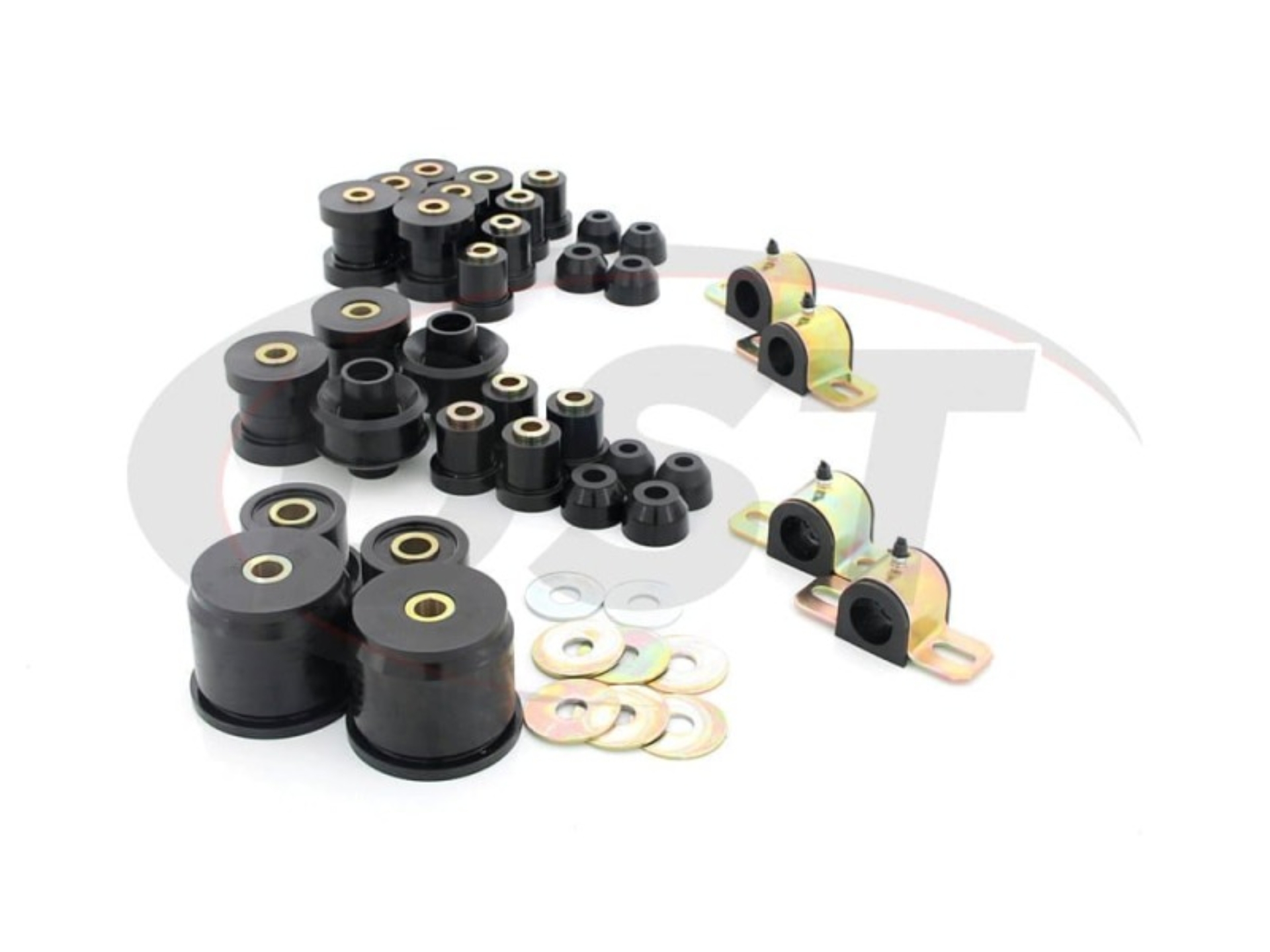Picture of Prothane PRO Total Kits-Blk Bushings - 8-2022-BL