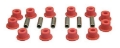 Picture of Prothane PRO Spring/Shackle Bush-Red Bushing Kits - 9-1003