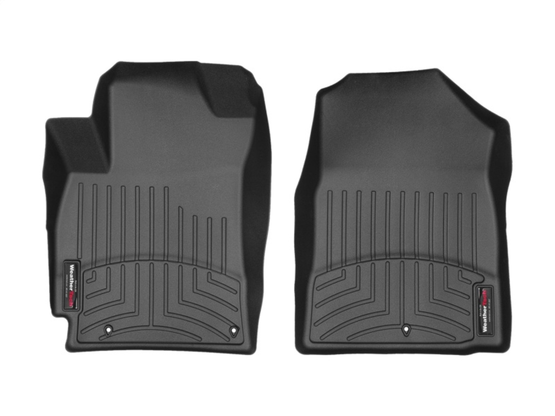 Picture of WeatherTech WT FloorLiner-Front-Blk Floor Mats - 449251