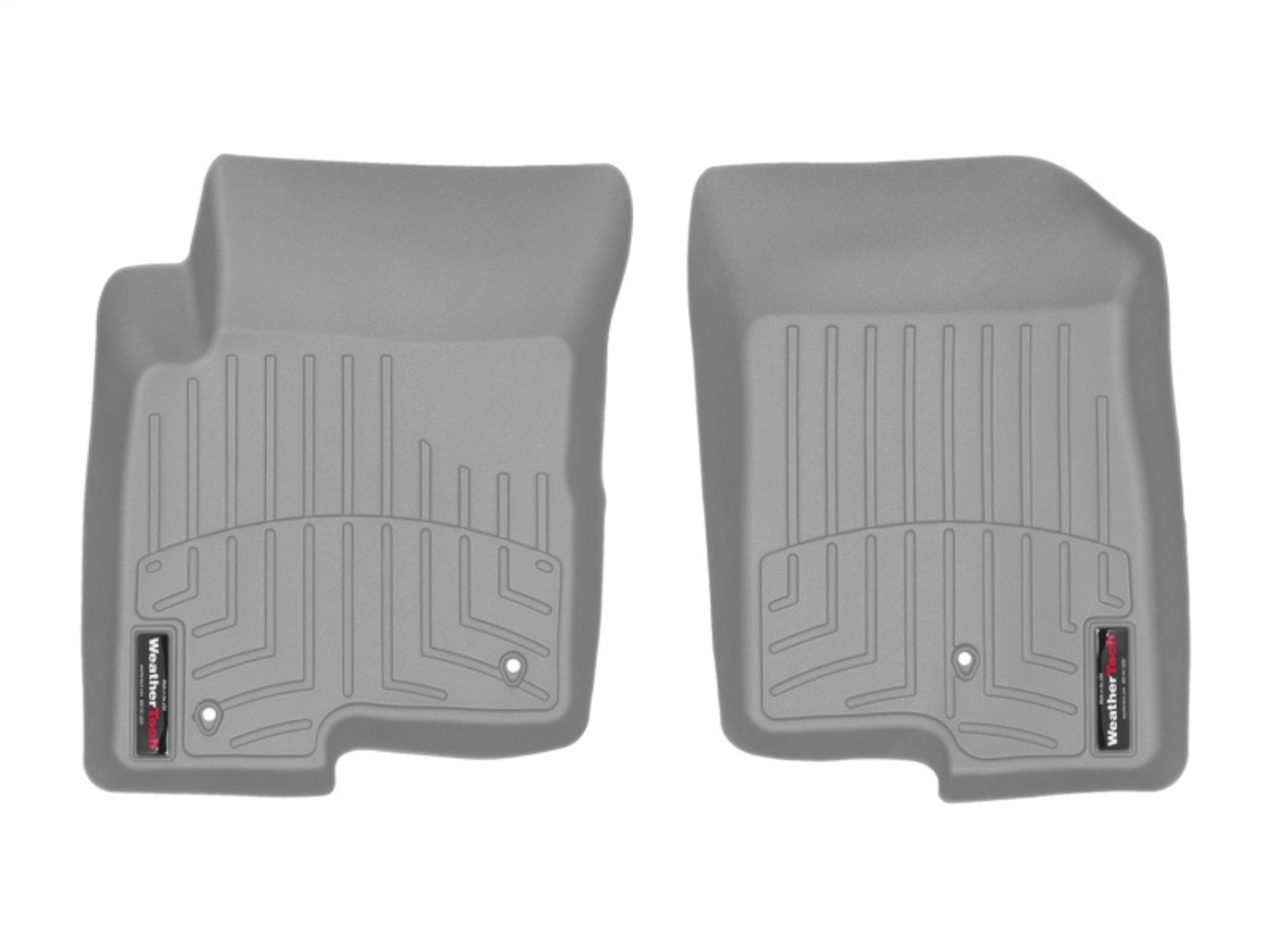 Picture of WeatherTech WT FloorLiner-Front-Grey Floor Mats - 4610641