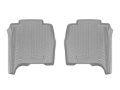 Picture of WeatherTech Rear FloorLiner - Grey Long Wheelbase w/ 2nd Row Console - 464805