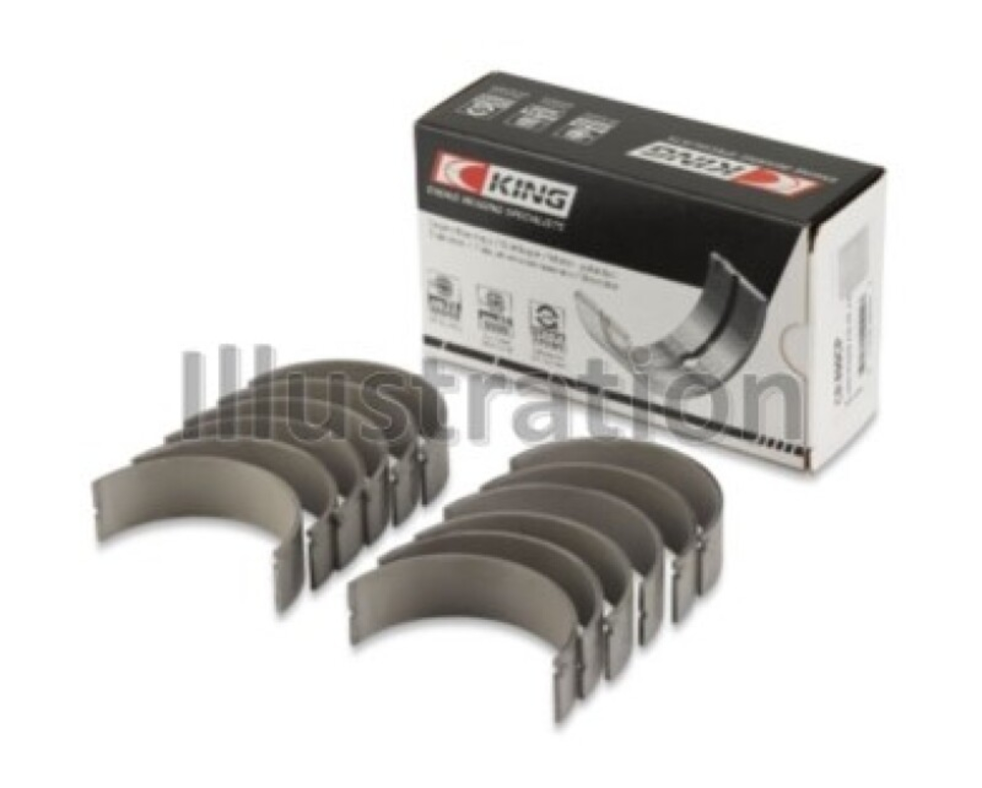 Picture of King Engine Bearings KING Rod Bearings - CR6907SX0.5