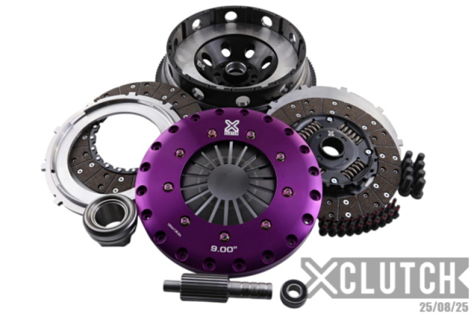 Picture of XCLUTCH XCL Clutch-9in Twin Sprung Organic Clutch Kits - XKTY23560-2A