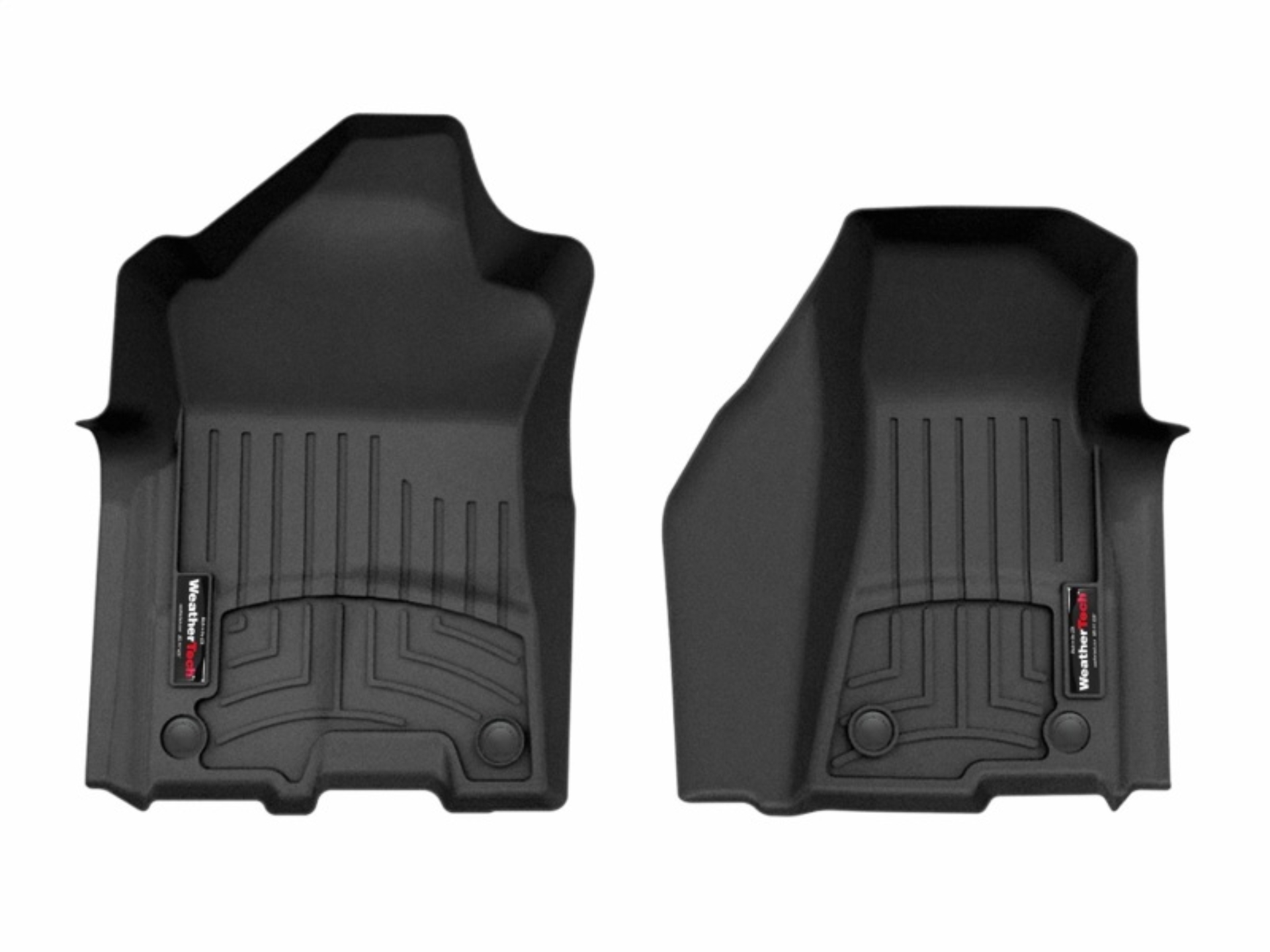 Picture of WeatherTech WT FloorLiner-Front-Blk Floor Mats - 4419621V