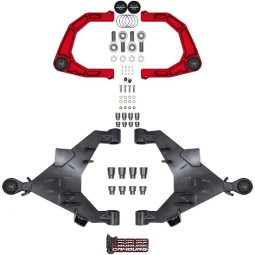 Picture of CAM-310217-KX-RED - KINETIK X-Joint XL Trail Series Long Travel Kit