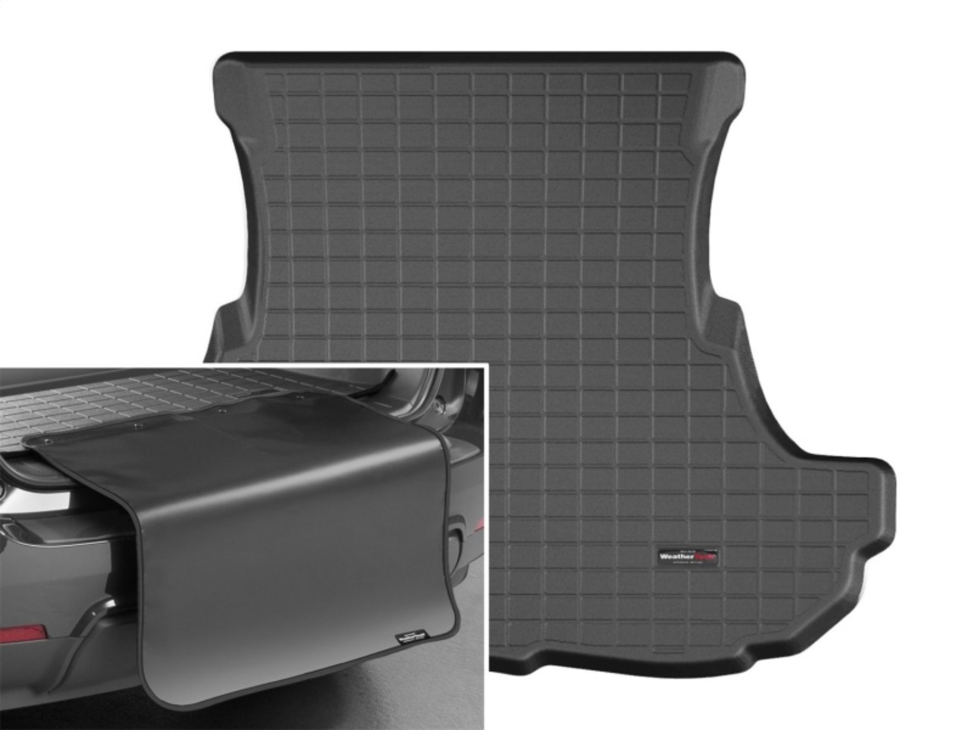 Picture of WeatherTech WT Cargo Liners-Black Floor Mats - 40517SK