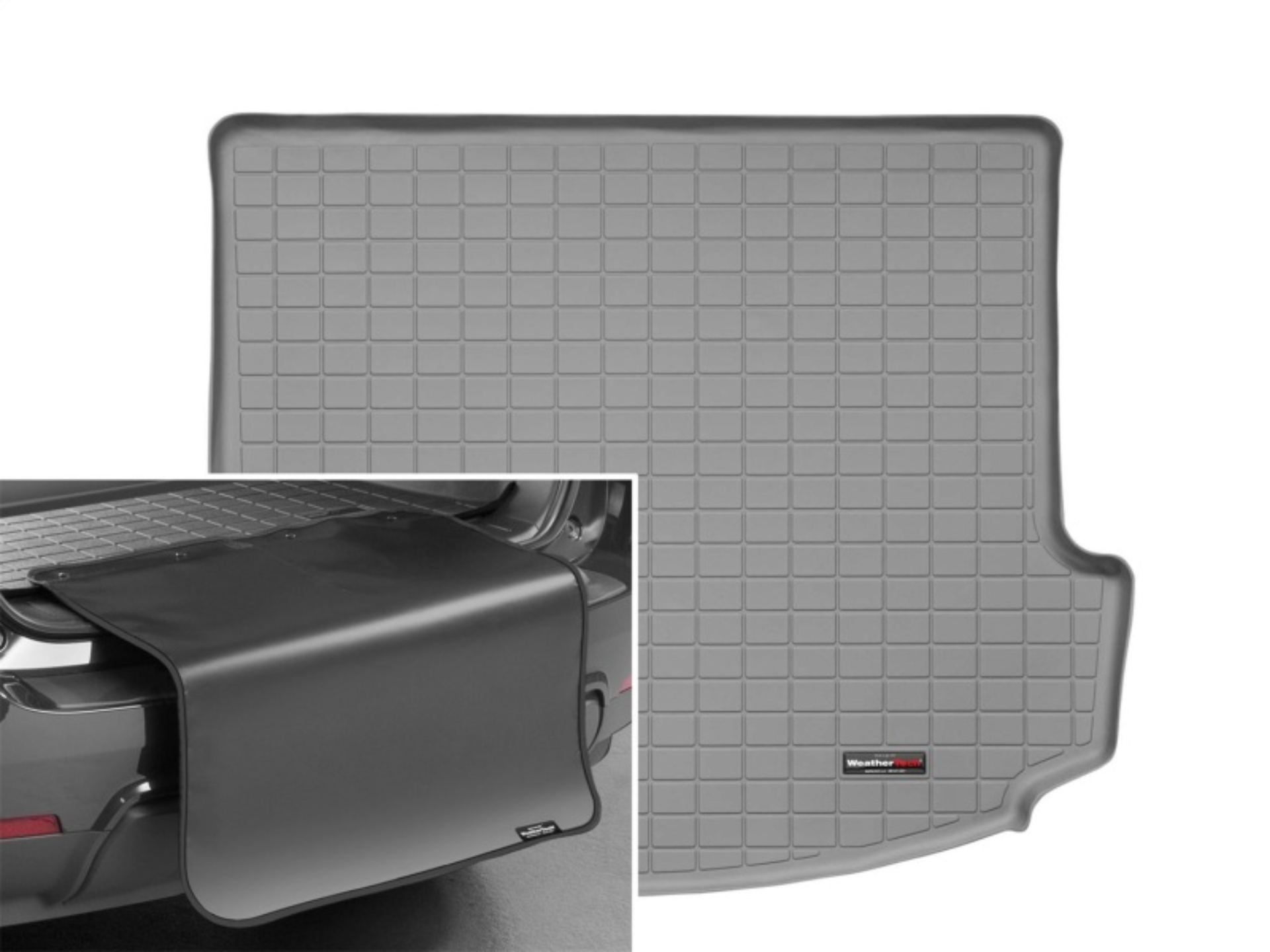 Picture of WeatherTech WT Cargo Liners-Grey Floor Mats - 42420SK