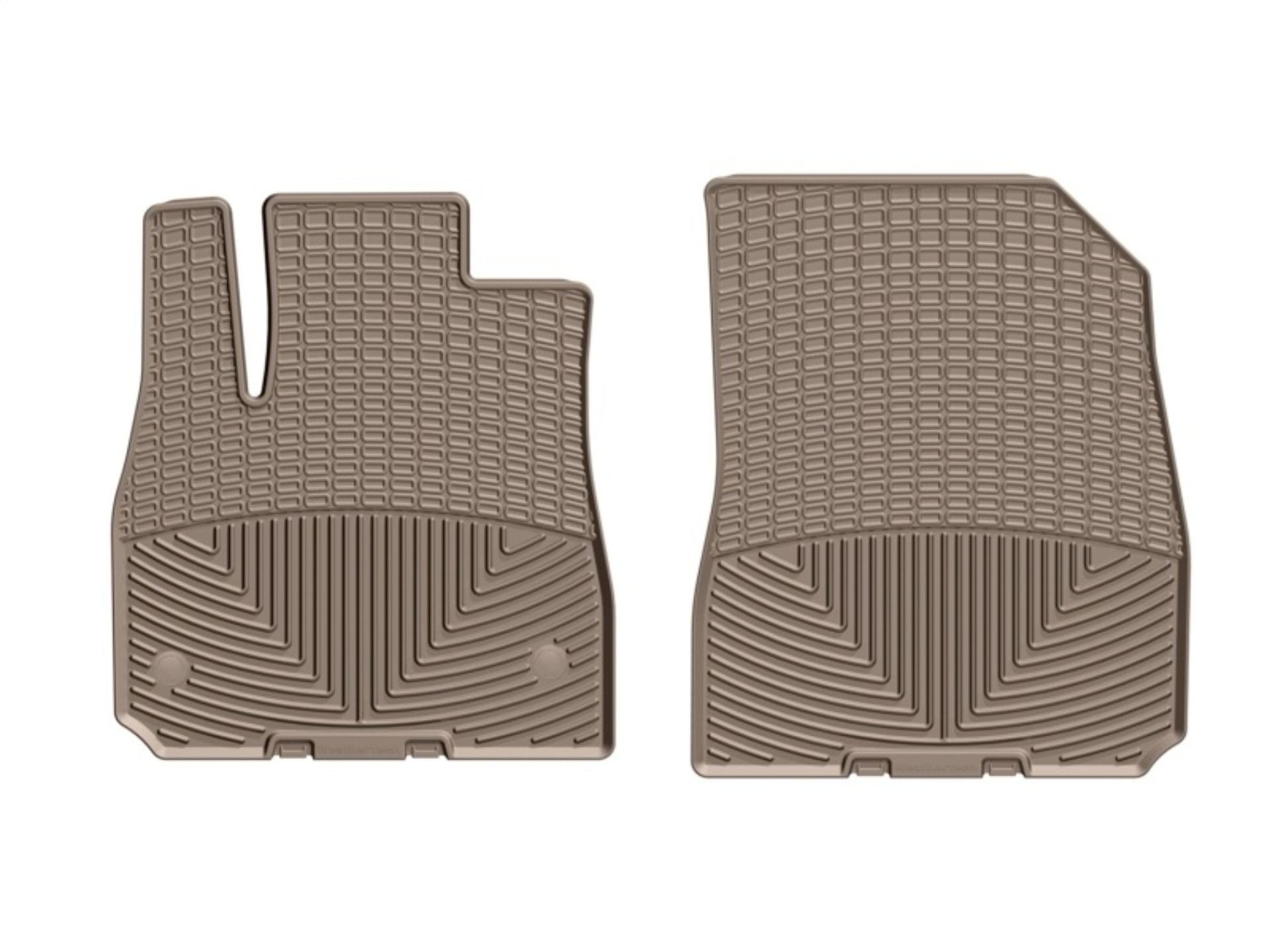 Picture of WeatherTech WT Rubber Mats-Front-Tan Floor Mats - W394TN