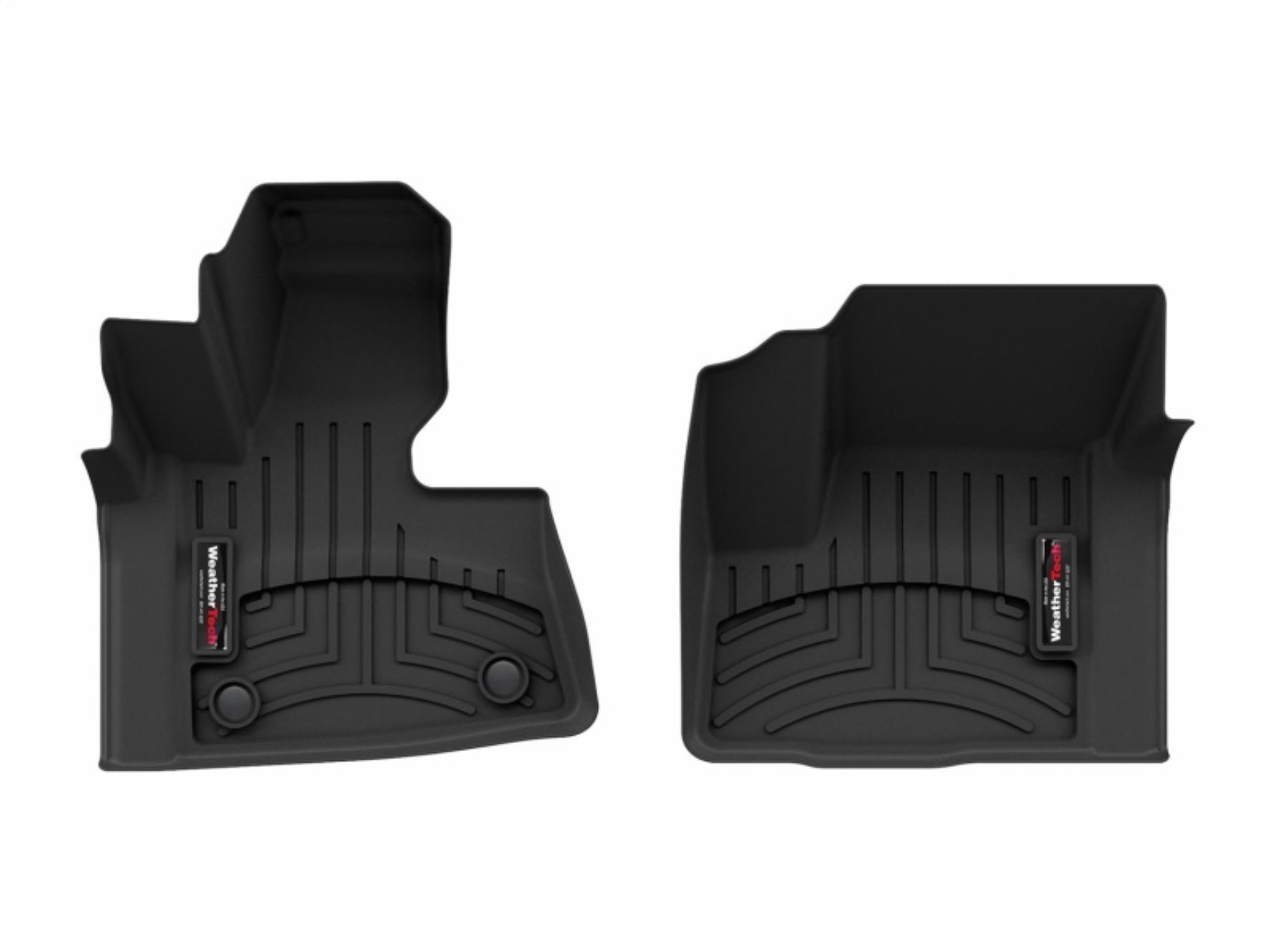 Picture of WeatherTech WT FloorLiner-Front-Blk Floor Mats - 4418671