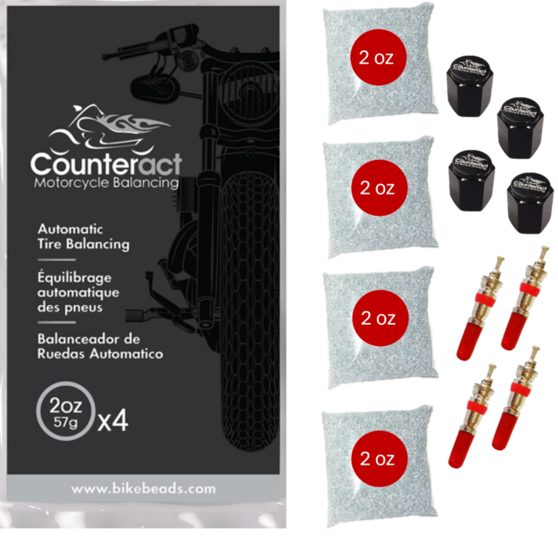 Picture of Counteract CBB Motorcycle Balancing Beads Wheel Accessories - MK2oz