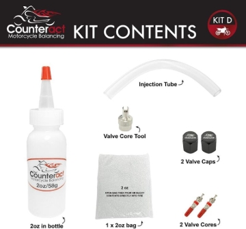 Picture of Counteract CBB Motorcycle Balancing Beads Wheel Accessories - KIT D