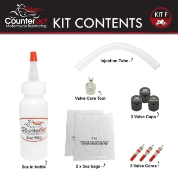 Picture of Counteract CBB Motorcycle Balancing Beads Wheel Accessories - KIT F
