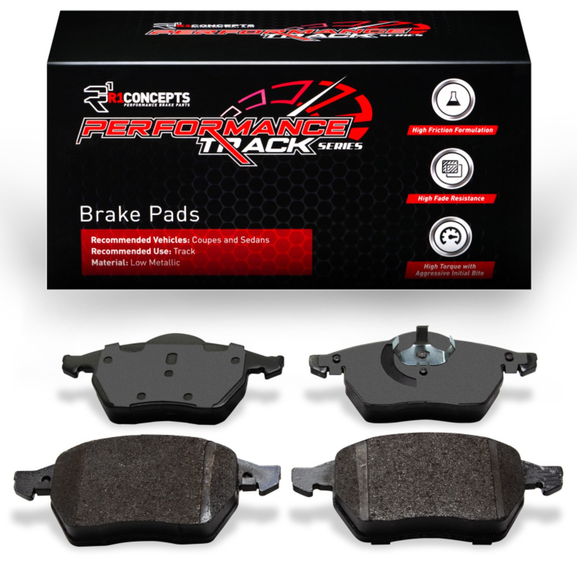 Picture of R1 Concepts RNC Track/Street Brake Pads - 2000-0687-00