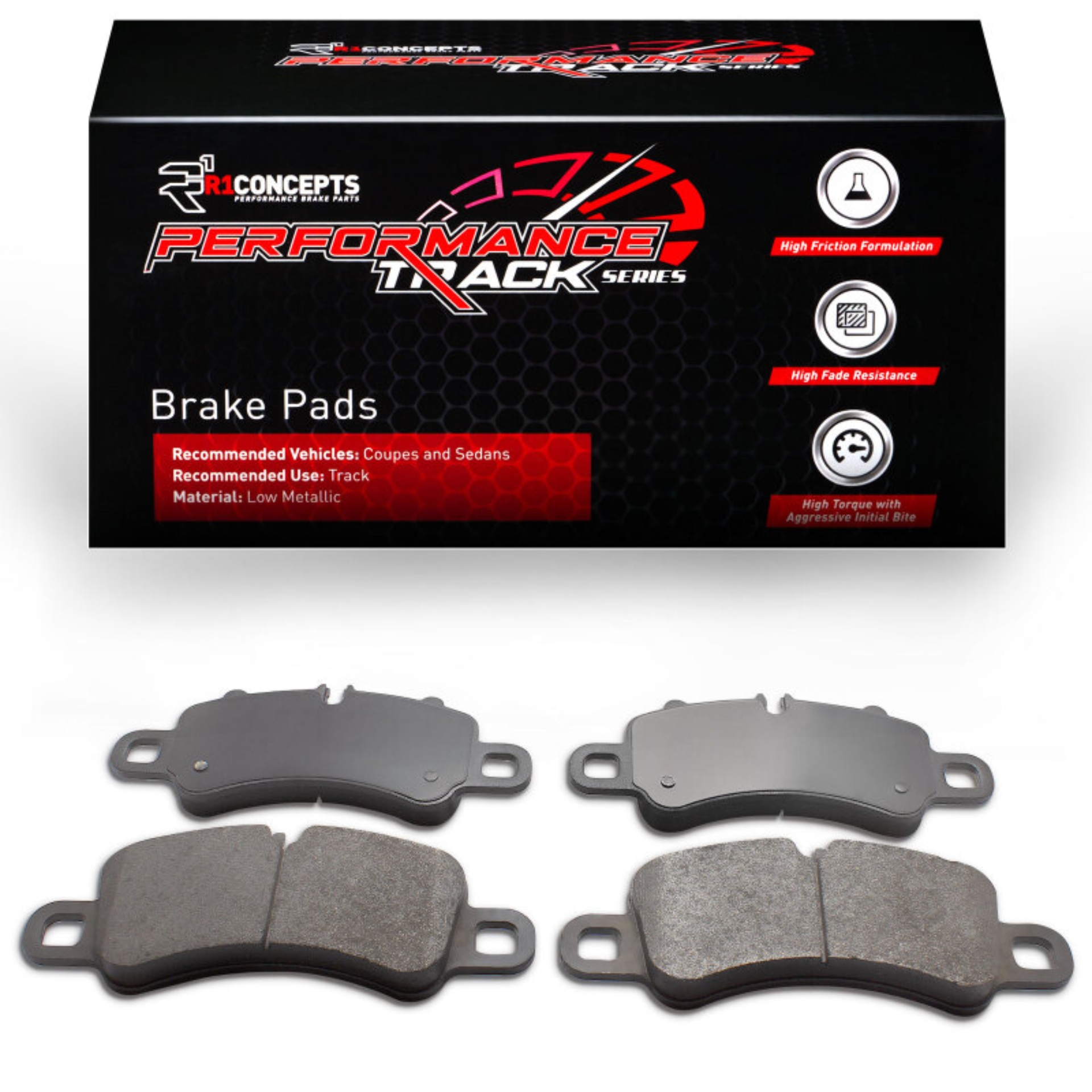 Picture of R1 Concepts RNC Track/Street Brake Pads - 2000-1905-00